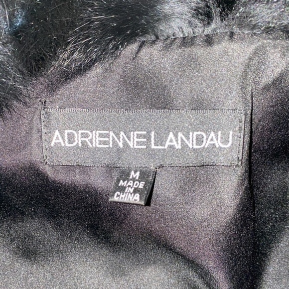 Fur Luxury set  Fur Vest & Scarf black
Adrienne Landau NWOT - Picture 10 of 15